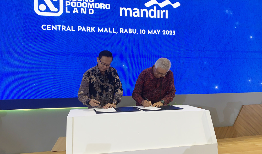 Agung Podomoro and Bank Mandiri Form Strategic Collabocation to Boost Real Sector Growth 1