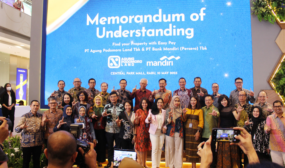 Agung Podomoro and Bank Mandiri Form Strategic Collabocation to Boost Real Sector Growth 2
