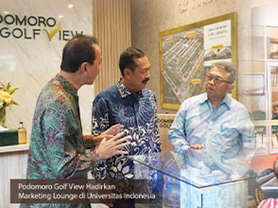 Podomoro Golf View Introduces Marketing Lounge at UI Depok