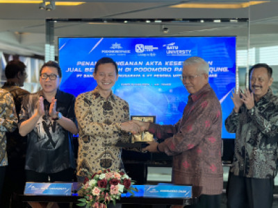 Agung Podomoro Land and Binus Introduce Satu University at Podomoro Park Bandung