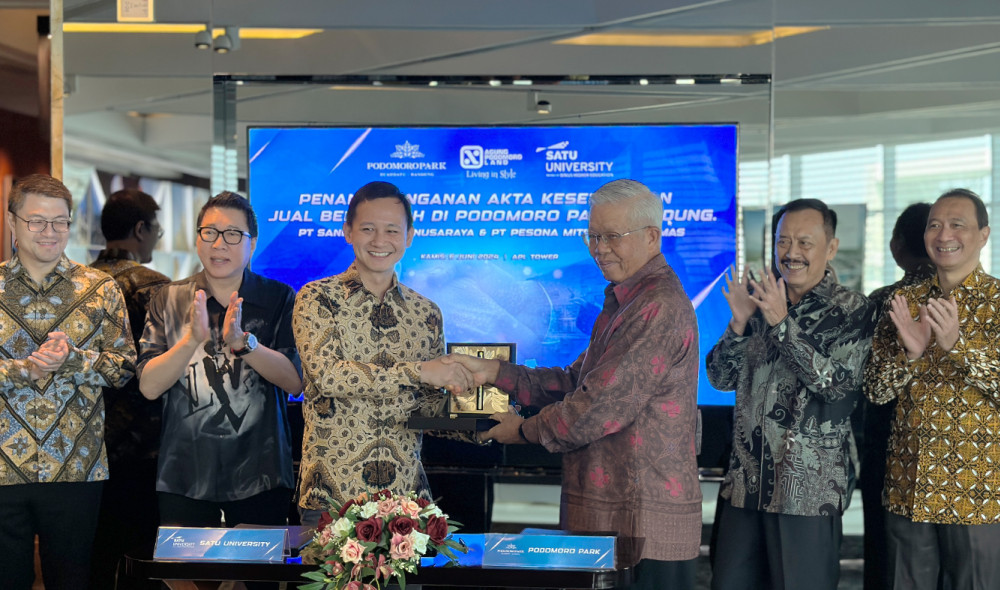 Agung Podomoro Land dan Binus Hadirkan Satu University di Podomoro Park Bandung 1