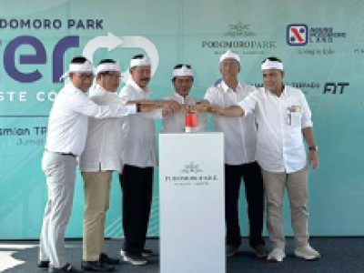 Green Innovation Begins at Podomoro Park Bandung: Waste Management Center Ready to Process 20 Tons of Waste Daily