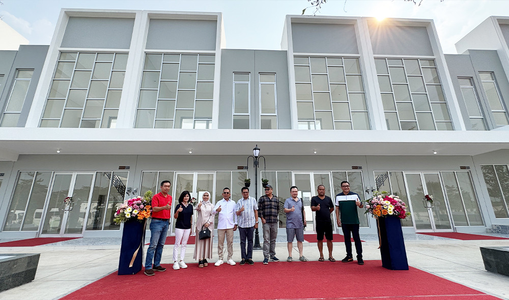 Kota Podomoro Tenjo Hands Over Andromeda Avenue Shophouses On Time, Poised to Become the Area’s Next Business Hub 2