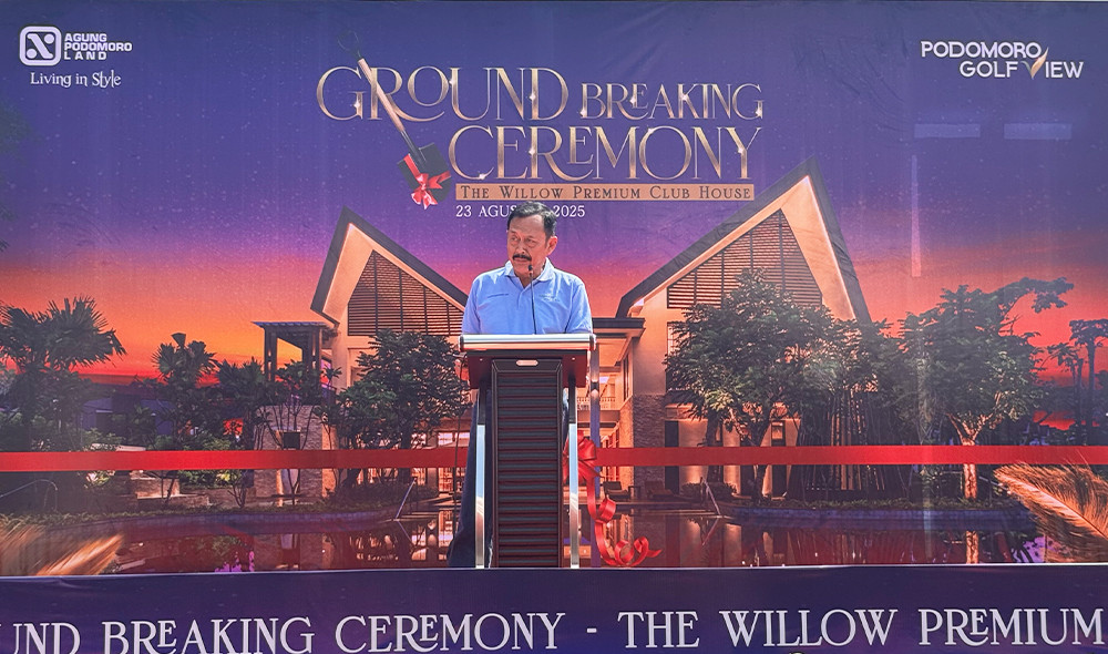 Agung Podomoro Breaks Ground on The Willow Premium Club House at Podomoro Golf View Cimanggis 1