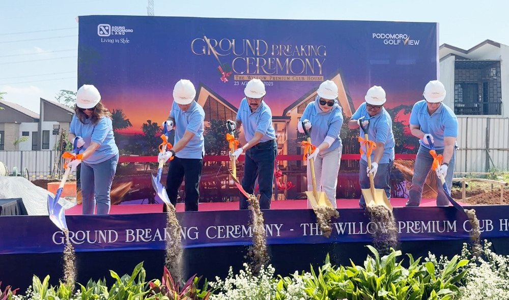 Agung Podomoro Breaks Ground on The Willow Premium Club House at Podomoro Golf View Cimanggis 2