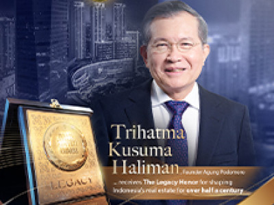 Golden Property Awards 2025: The Legacy Honor for Trihatma Kusuma Haliman, Indonesia’s Superblock Pioneer and Champion of Sustainable Property Innovation