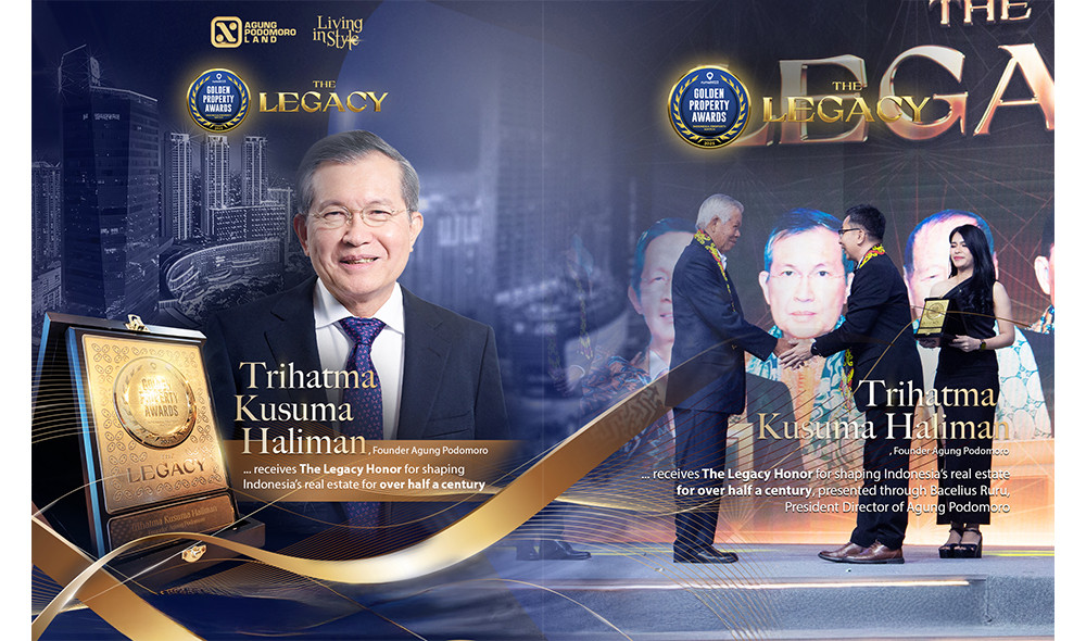 Golden Property Awards 2025: The Legacy Honor for Trihatma Kusuma Haliman, Indonesia’s Superblock Pioneer and Champion of Sustainable Property Innovation 1