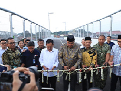 Agung Podomoro Builds Flyover and Pedestrian Bridge, Strengthening Infrastructure and Public Access in Tenjo