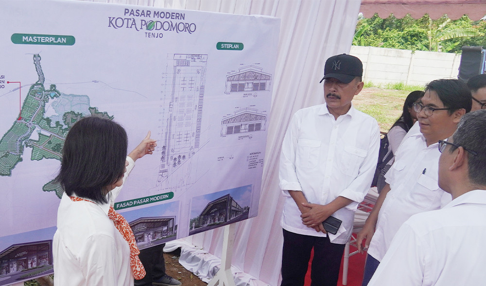 Agung Podomoro Develops Modern Market at Kota Podomoro Tenjo, Strengthening the Self-Sustained City Ecosystem and Local MSMEs 2