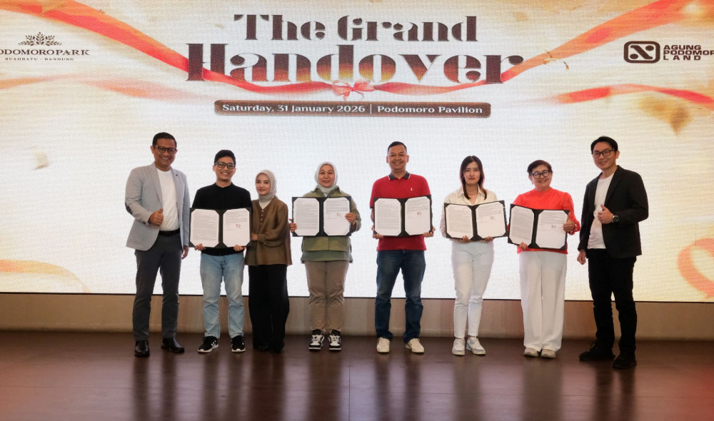 Buktikan Komitmen, Agung Podomoro Serah Terimakan 700 Unit Millennial Home di Podomoro Park Bandung! 2
