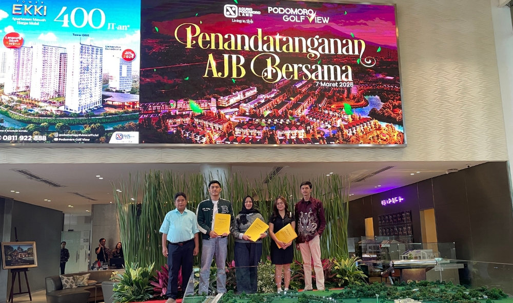 Wujudkan Kepastian Hukum bagi Konsumen, Podomoro Golf View Gelar Penandatanganan AJB Massal untuk Penghuni Tower EKKI 1