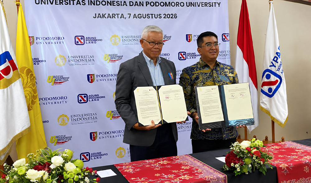 Podomoro University and Universitas Indonesia Strengthen Collaboration in Education, Research, and Academic Capacity Development 1