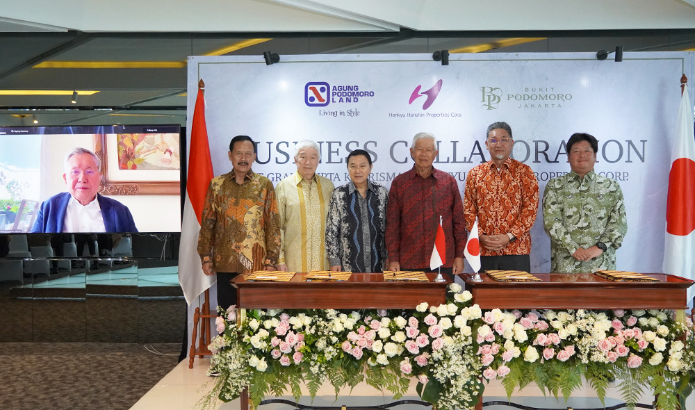 Agung Podomoro Strengthens Property Business Through Partnership with Hankyu Hanshin in Bukit Podomoro Jakarta 1